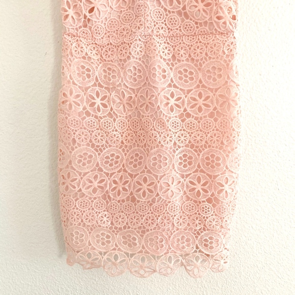 SOLD*Revolve Lovers + Friends • Pink Lace Dress - Picture 3 of 8